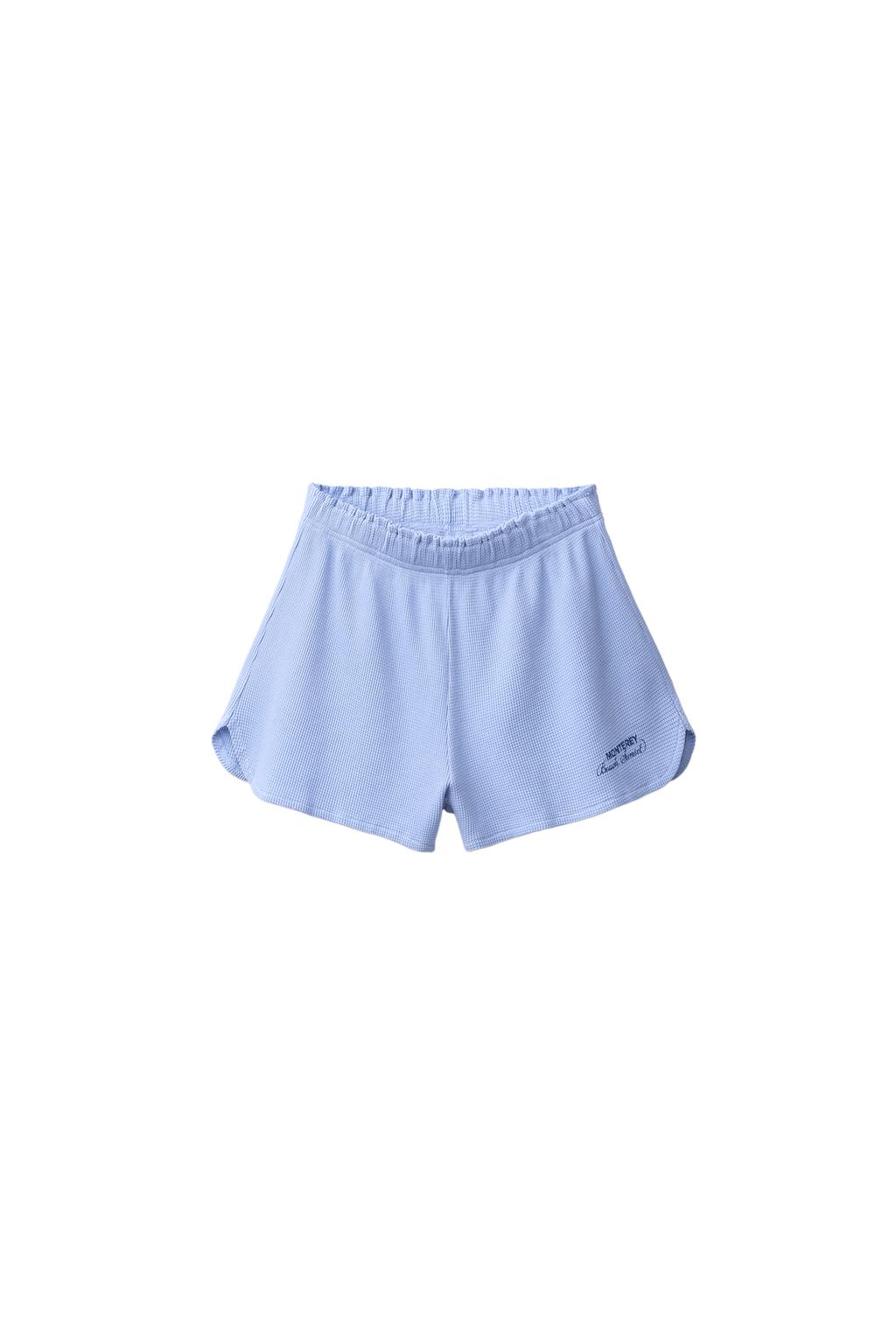 ВАФЕЛЬНЫЕ ШОРТЫ С НАДПИСЬЮ