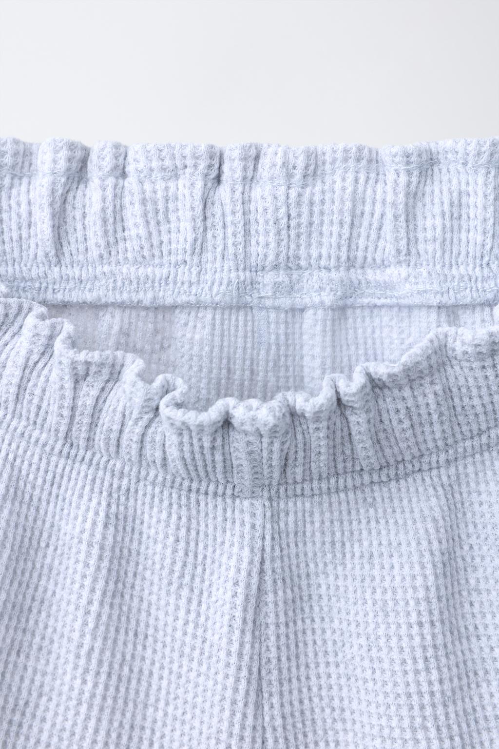 ВАФЕЛЬНЫЕ ШОРТЫ С НАДПИСЬЮ