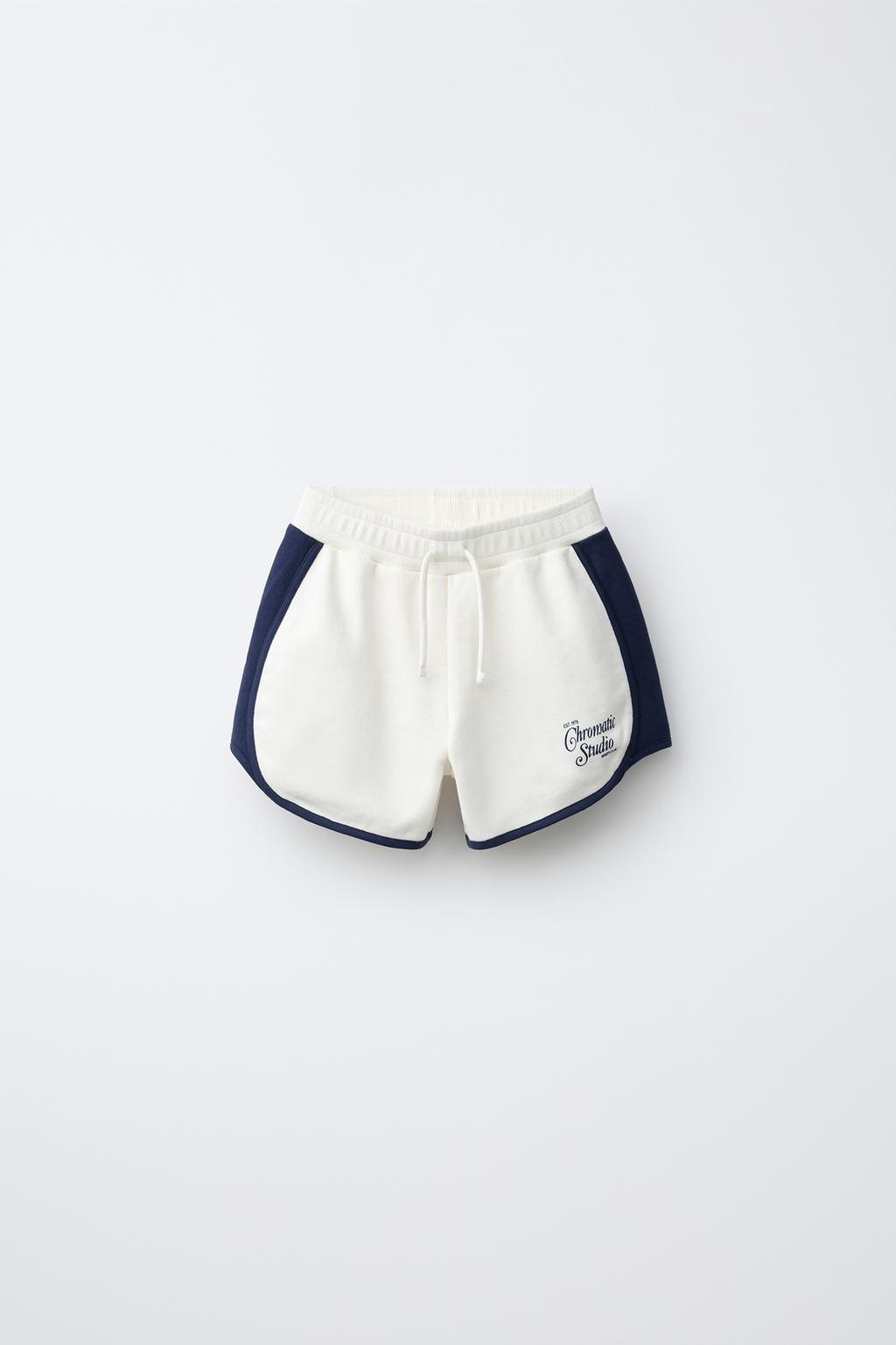 БЕРМУДЫ С КОНТРАСТНОЙ НАДПИСЬЮ