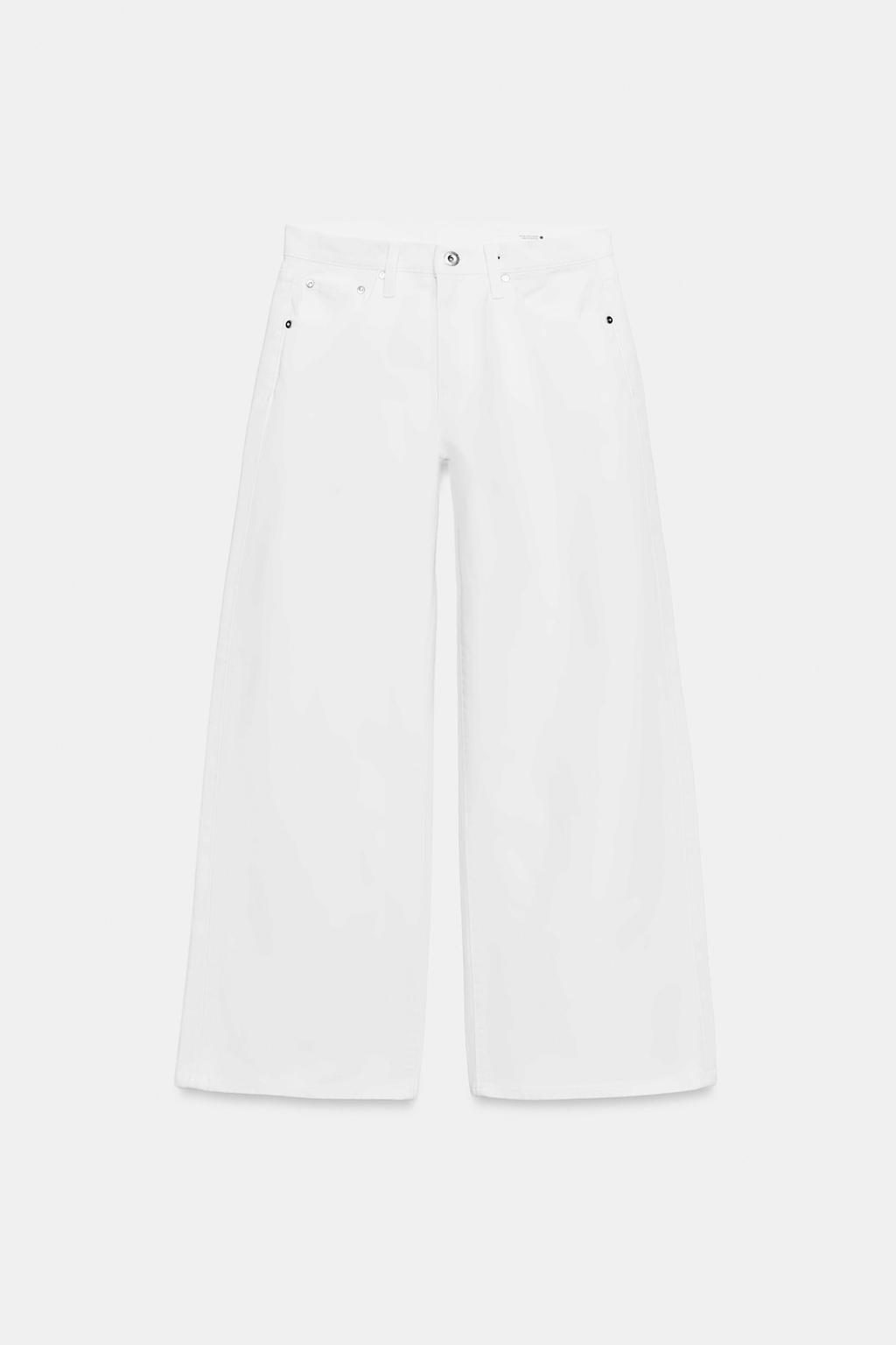 ДЖИНСЫ WIDE LEG С НИЗКОЙ ПОСАДКОЙ — ZW COLLECTION