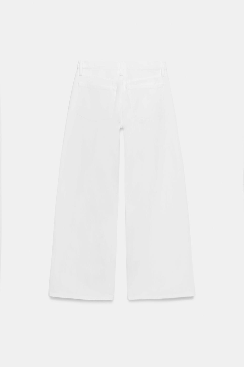 ДЖИНСЫ WIDE LEG С НИЗКОЙ ПОСАДКОЙ — ZW COLLECTION