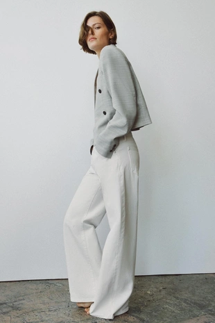 Джинсы  с низкой посадкой — коллекция Zara «Zw»