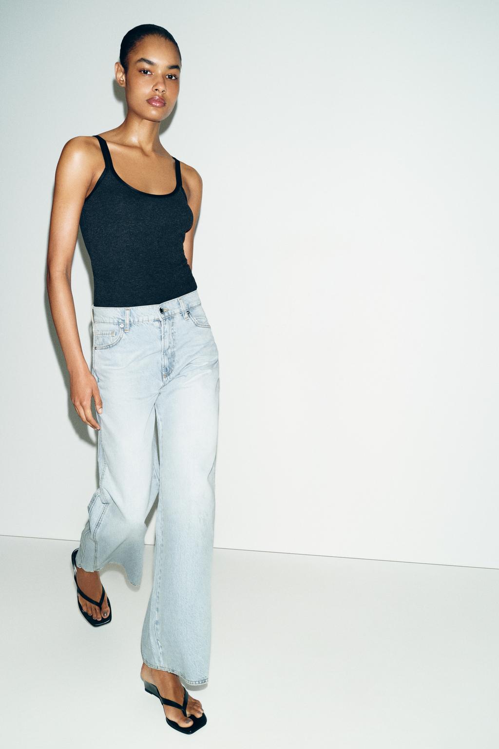 ДЖИНСЫ Z1975 STRAIGHT С НИЗКОЙ ПОСАДКОЙ И ДЕКОРАТИВНЫМИ ШВАМИ