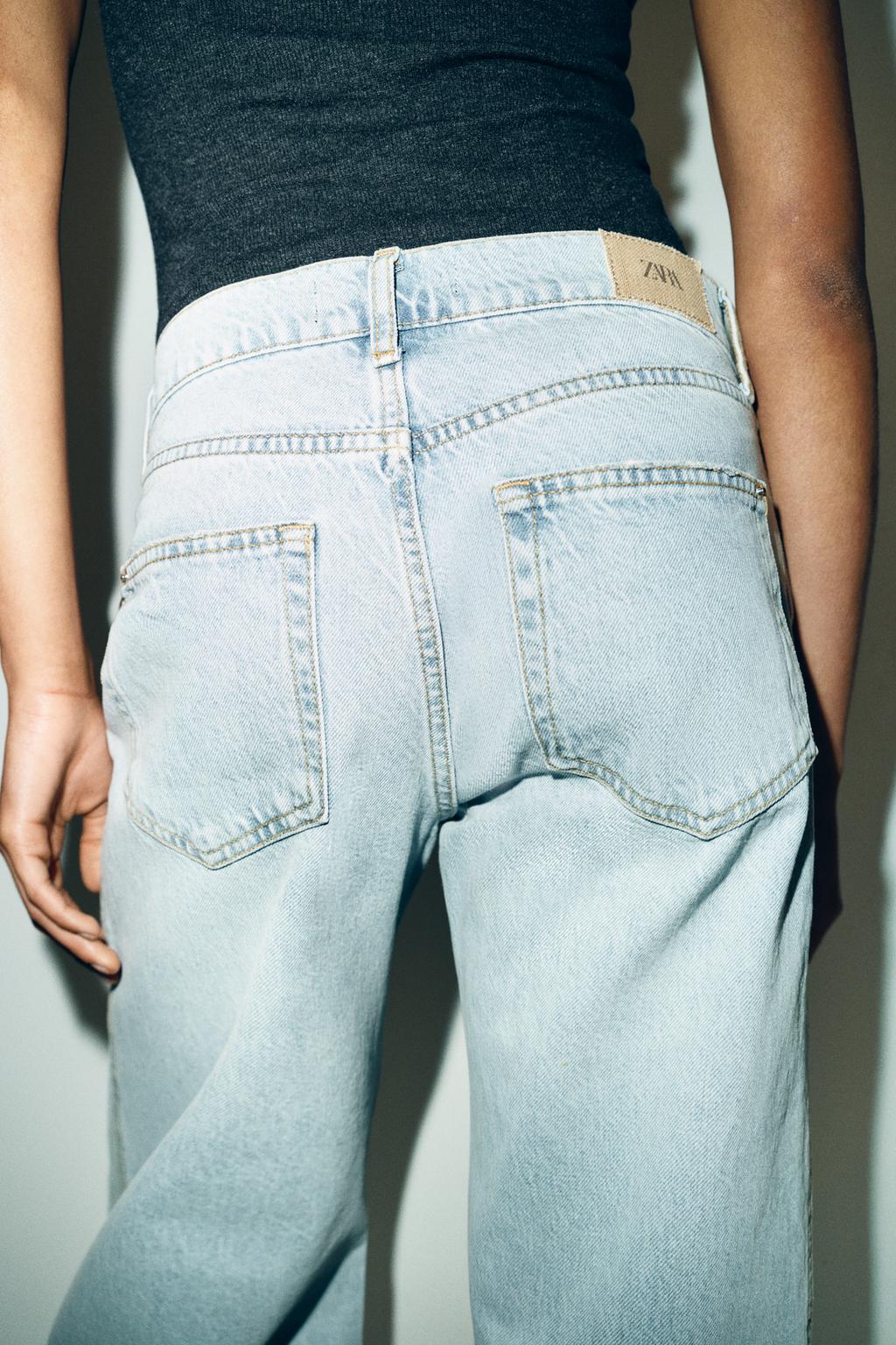 ДЖИНСЫ Z1975 STRAIGHT С НИЗКОЙ ПОСАДКОЙ И ДЕКОРАТИВНЫМИ ШВАМИ