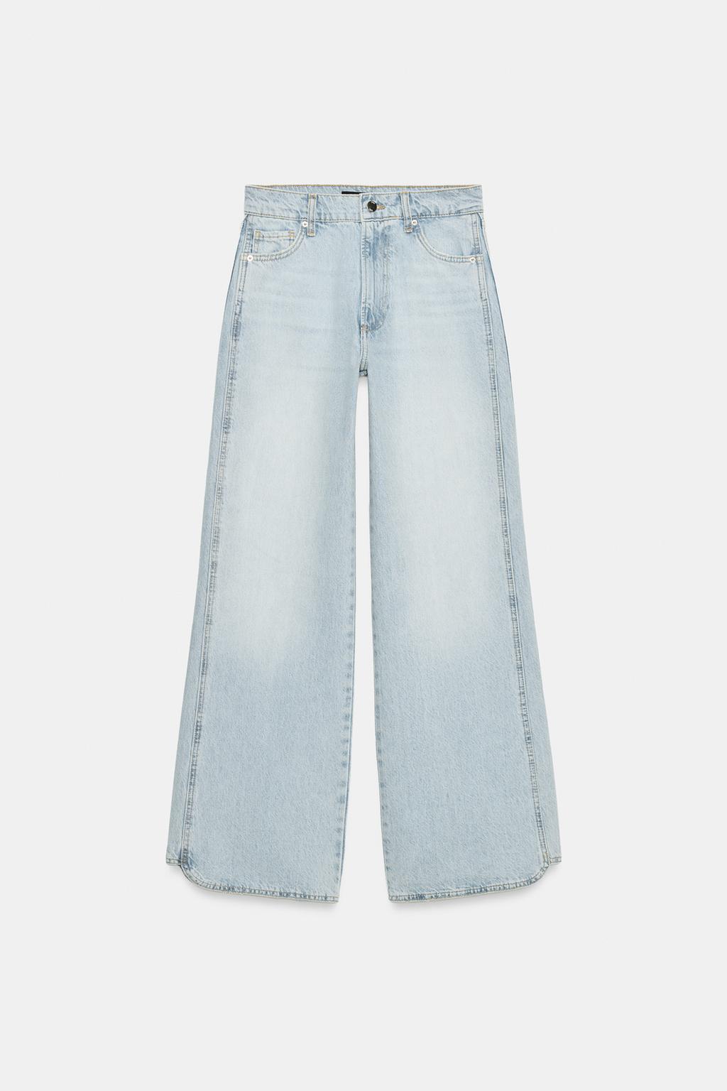 ДЖИНСЫ Z1975 STRAIGHT С НИЗКОЙ ПОСАДКОЙ И ДЕКОРАТИВНЫМИ ШВАМИ