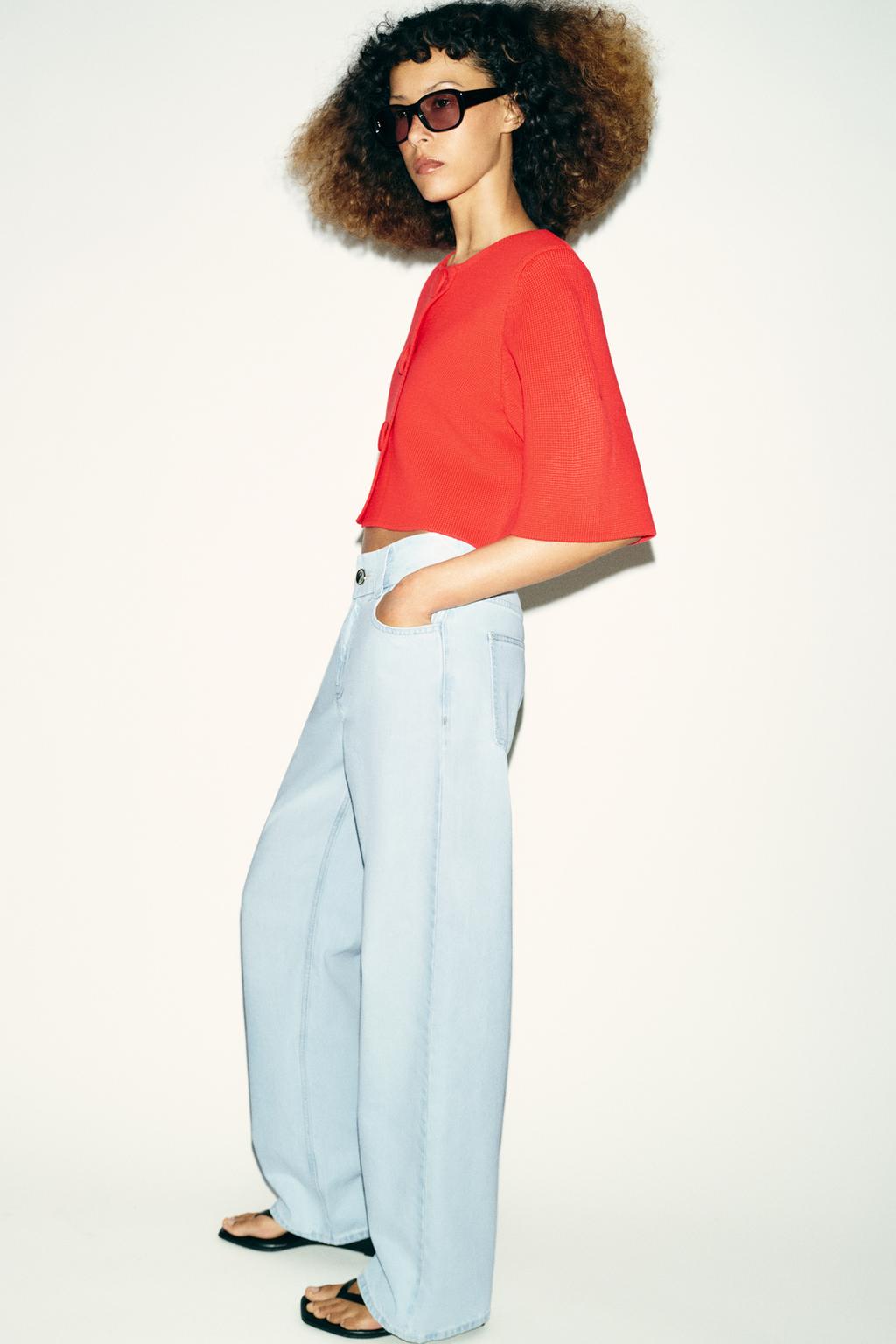 ДЖИНСЫ Z1975 STRAIGHT С ВЫСОКОЙ ПОСАДКОЙ И ШИРОКИМ ПОЯСОМ