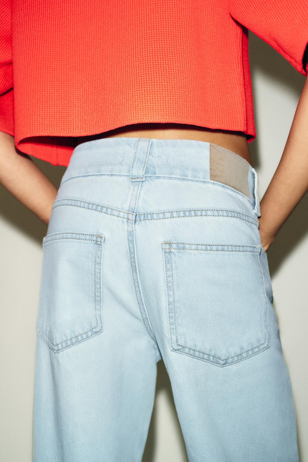 ДЖИНСЫ Z1975 STRAIGHT С ВЫСОКОЙ ПОСАДКОЙ И ШИРОКИМ ПОЯСОМ