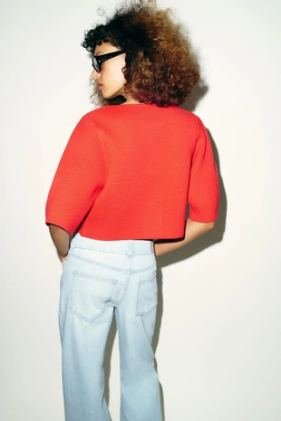 Короткий кардиган- Заказать в России