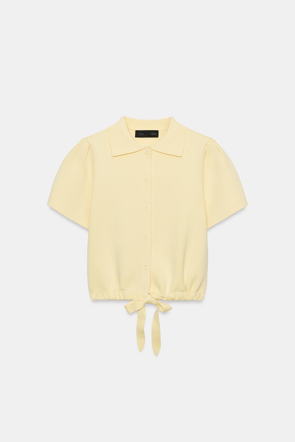 КАРДИГАН С БАНТОМ