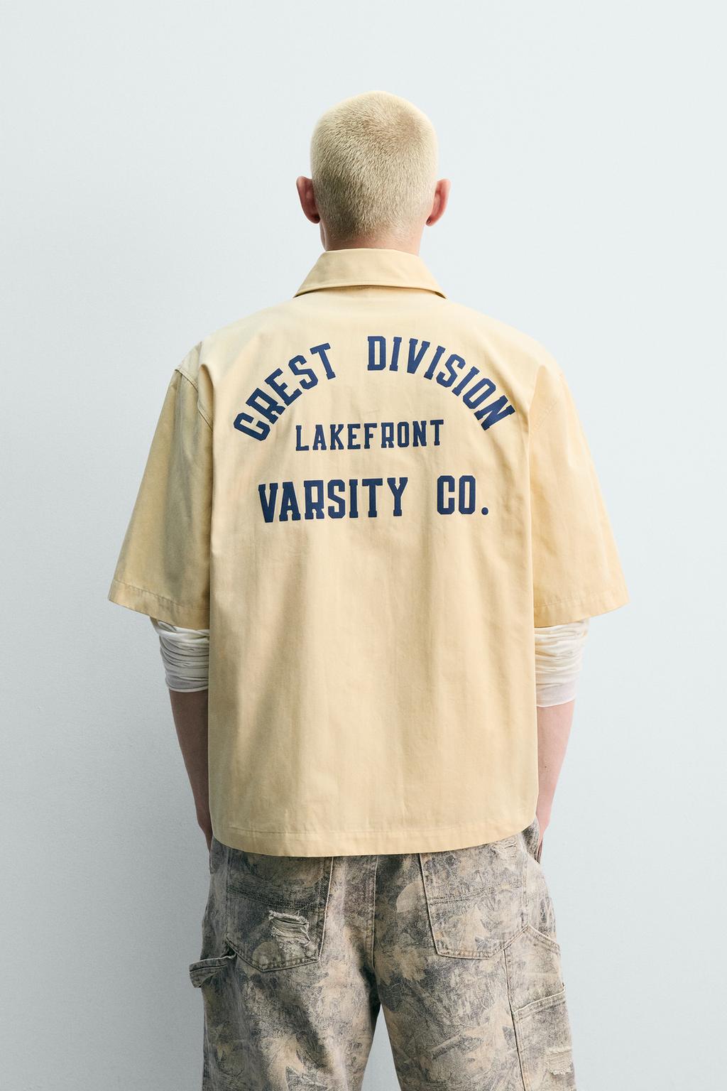 РУБАШКА  С ПРИНТОМ