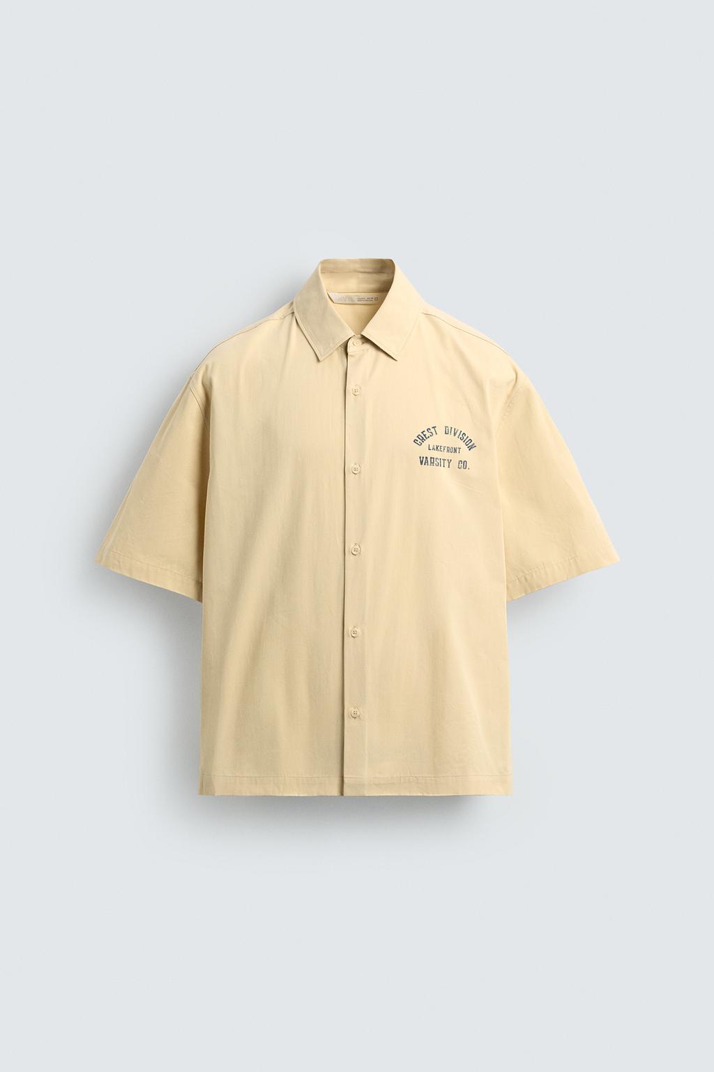 РУБАШКА  С ПРИНТОМ