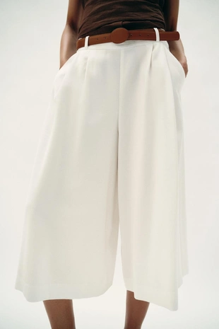 Длинные бермуды с ремнем- Заказать в России