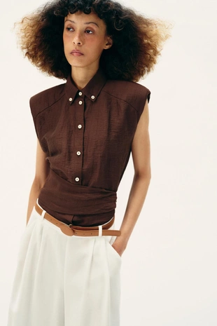 Длинные бермуды с ремнем- Заказать в России