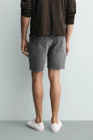 Джинсовые шорты стандартной посадки- Заказать в России