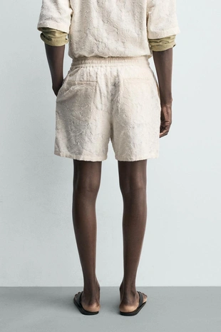 Жаккардовые шорты- Заказать в России