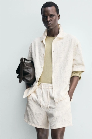 Жаккардовые шорты- Заказать в России