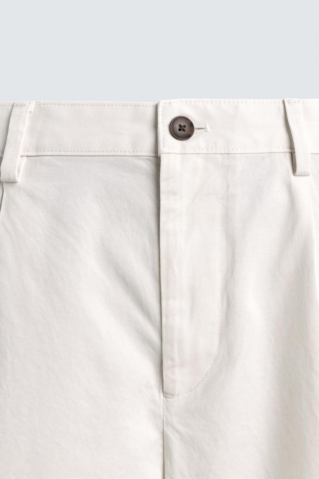 ШОРТЫ стандартной посадки СО СКЛАДКАМИ