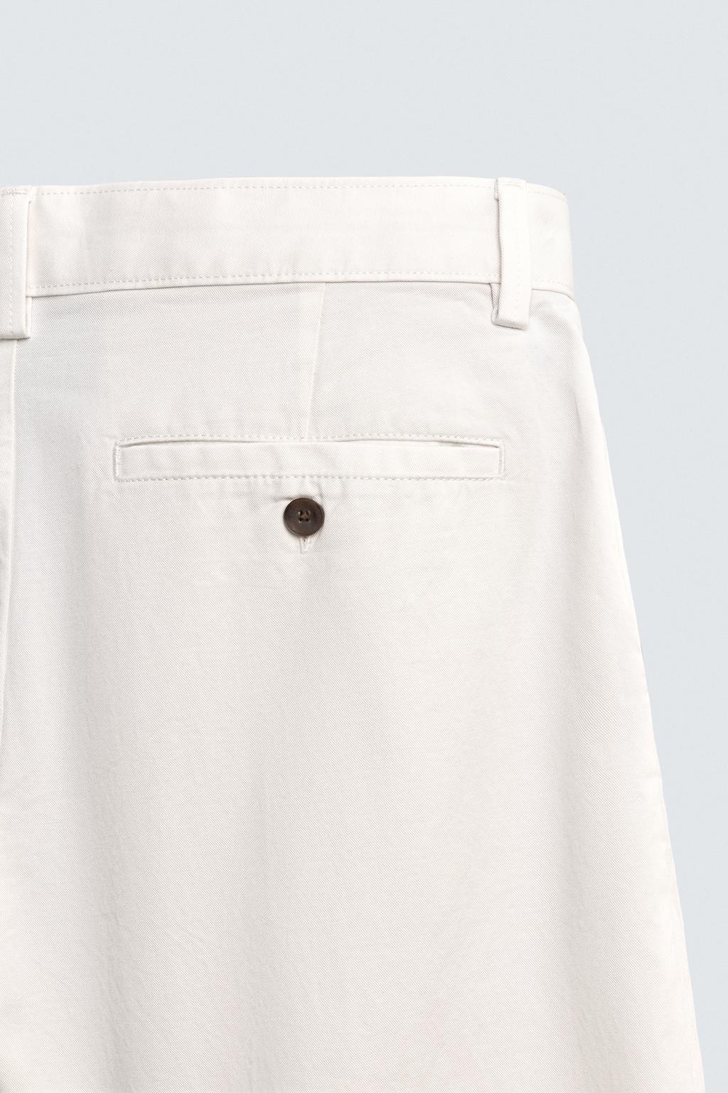 ШОРТЫ стандартной посадки СО СКЛАДКАМИ