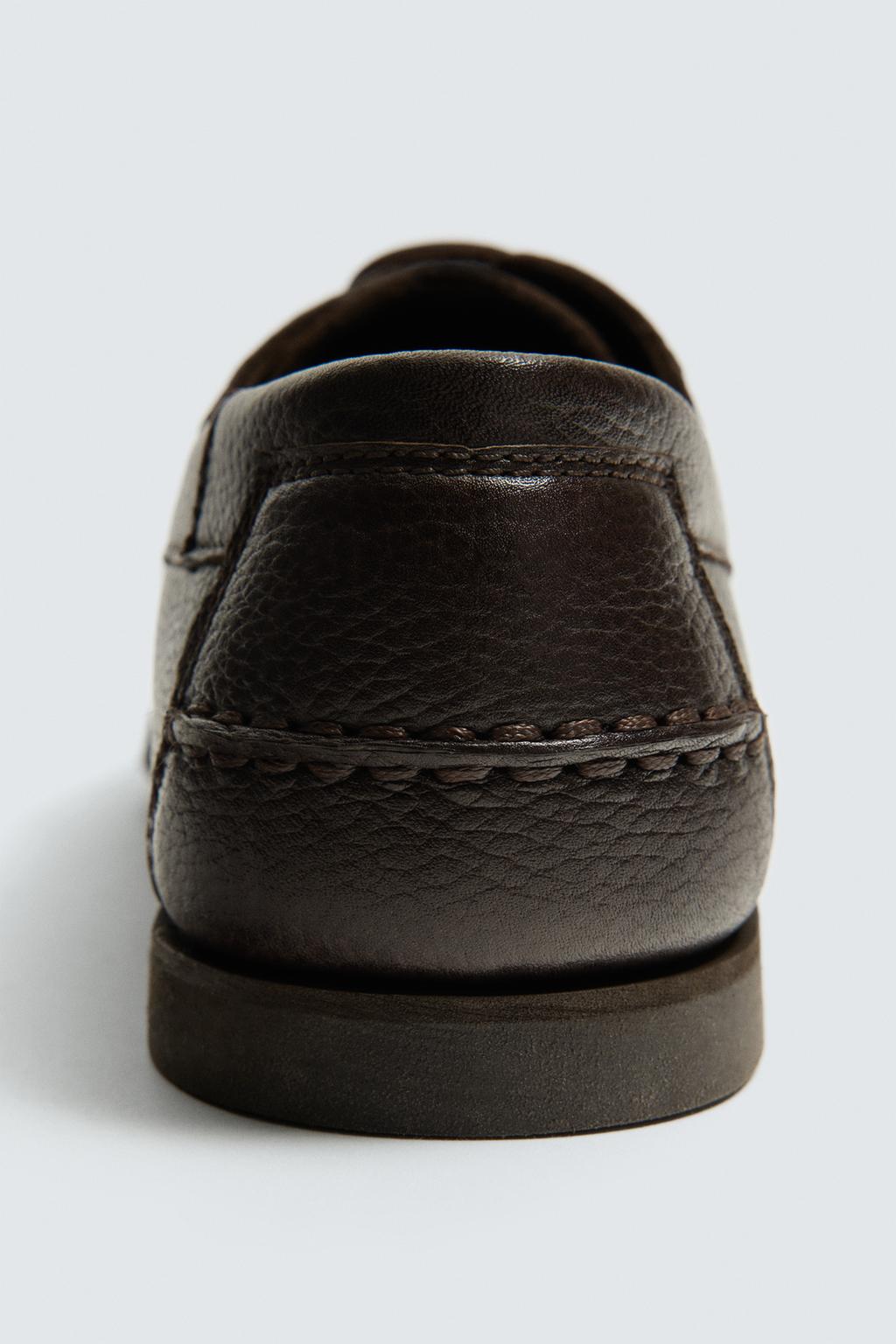 КОЖАНЫЕ ТОПСАЙДЕРЫ