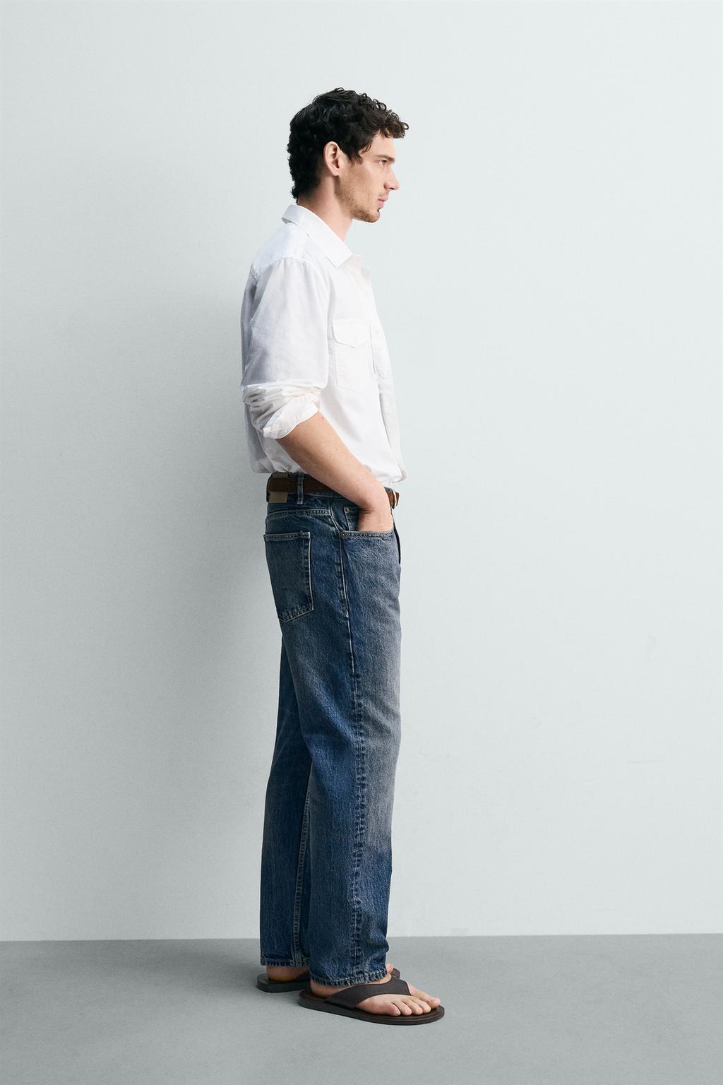 РУБАШКА ИЗ ХЛОПКА И ЛИОЦЕЛЛА С КАРМАНАМИ