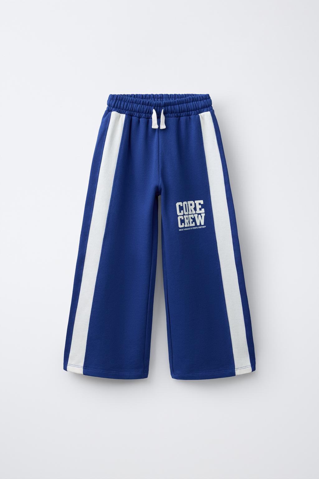 БРЮКИ WIDE LEG С ЛАМПАСАМИ