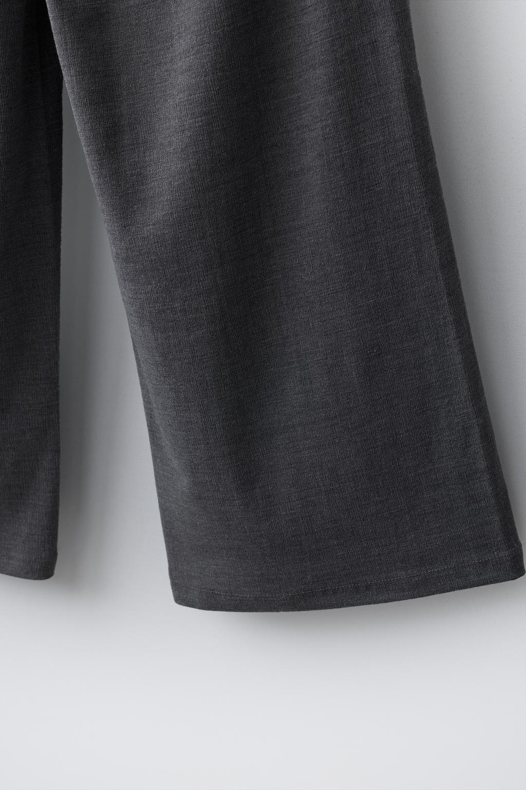 БРЮКИ WIDE LEG С ПУГОВИЦАМИ