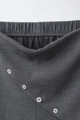 Брюки  с пуговицами- Заказать в России