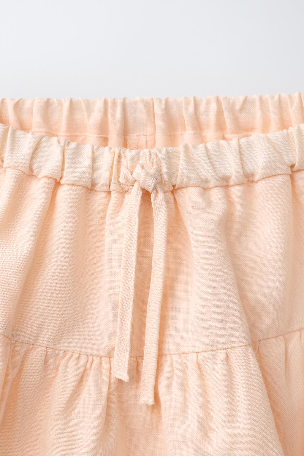 ЮБКА С ВОЛАНАМИ И ВСТАВКАМИ