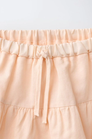 Юбка с воланами и вставками- Заказать в России