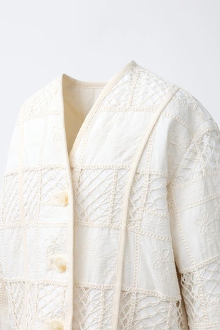 Куртка в стиле пэчворк- Заказать в России