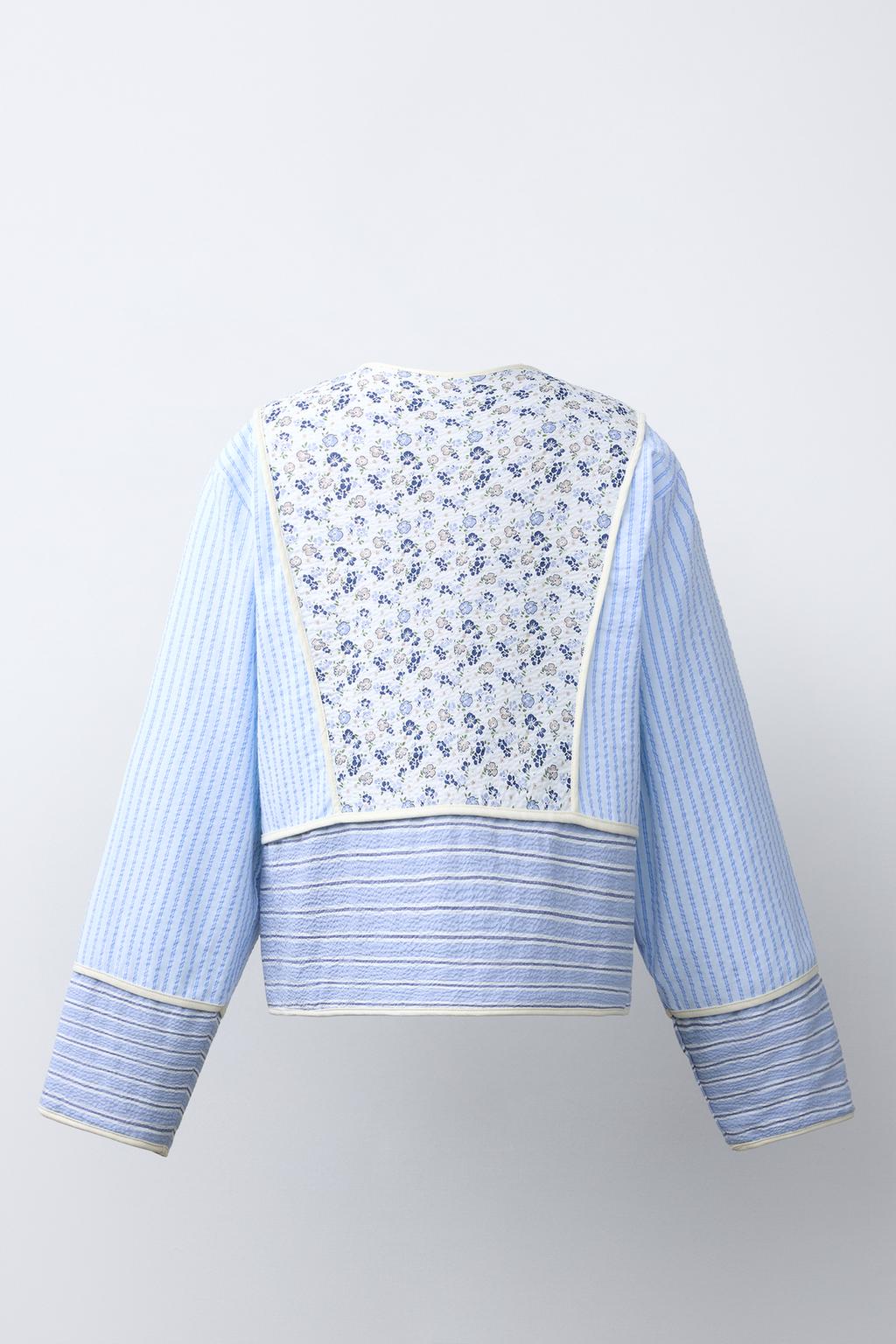 КУРТКА СТЕГАНАЯ В СТИЛЕ ПЭЧВОРК