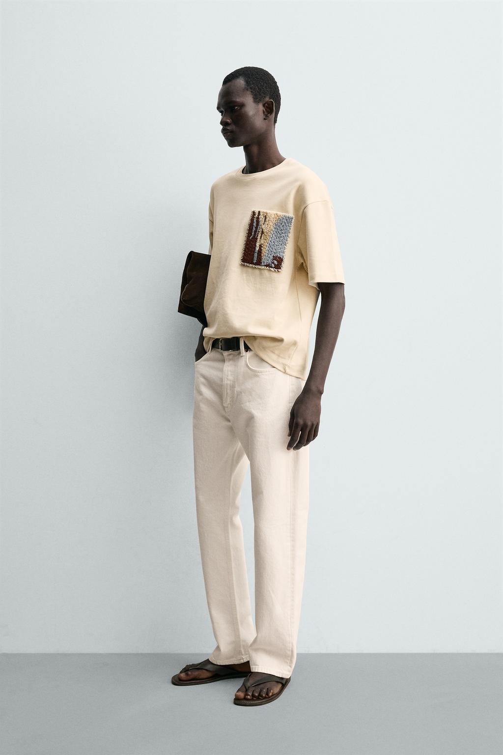 ФУТБОЛКА С КОМБИНИРОВАННОЙ НАШИВКОЙ