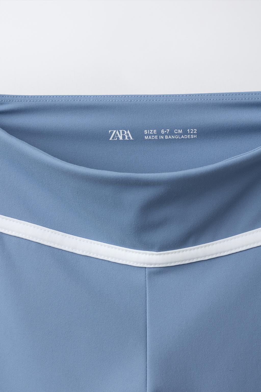 ЛЕГИНСЫ-КАПРИ С КОНТРАСТНЫМИ КАНТАМИ