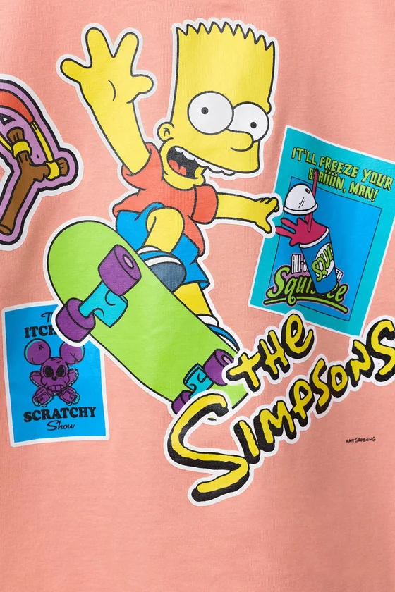 ФУТБОЛКА THE SIMPSONS ™ MATT GROENING