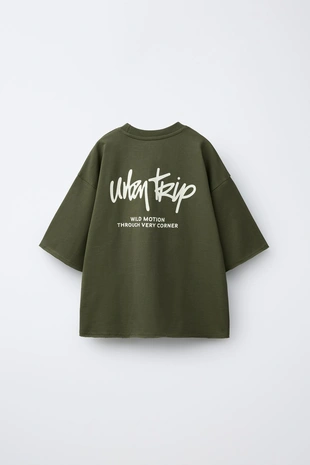 Футболка с декоративными швами- Заказать в России