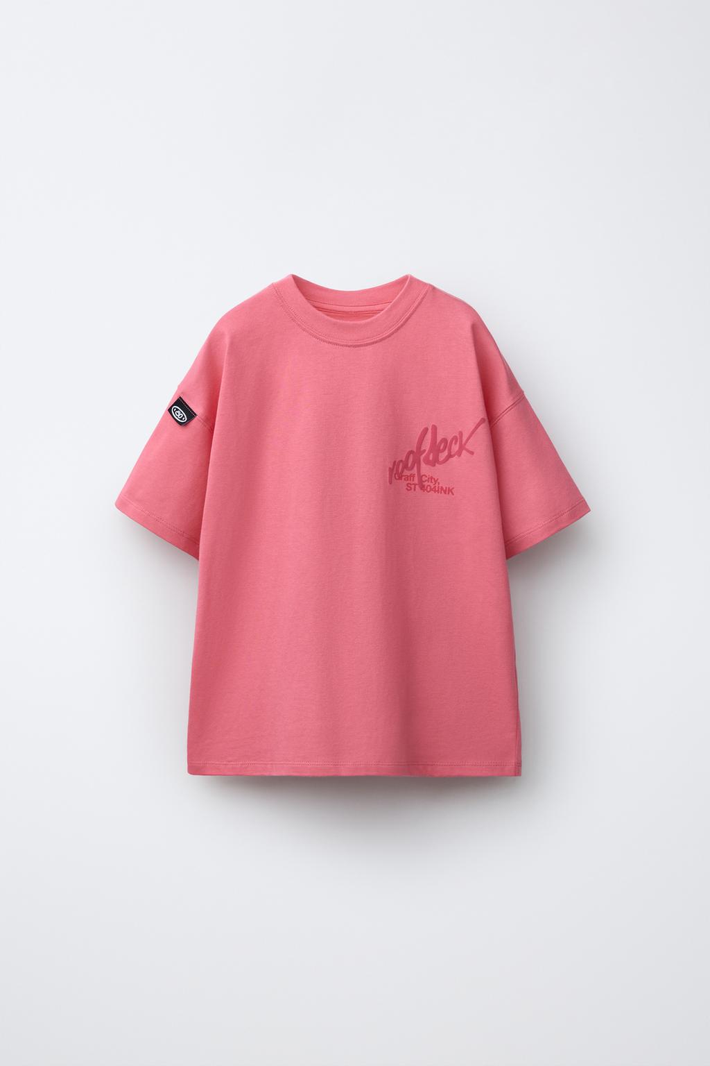 ФУТБОЛКА С ПРИНТОМ ГРАФФИТИ