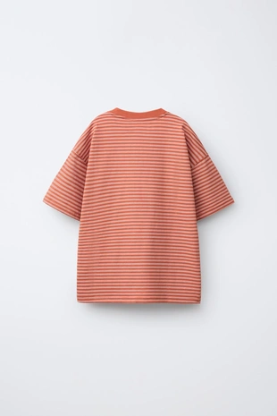 Футболка в полоску с вышивкой- Заказать в России