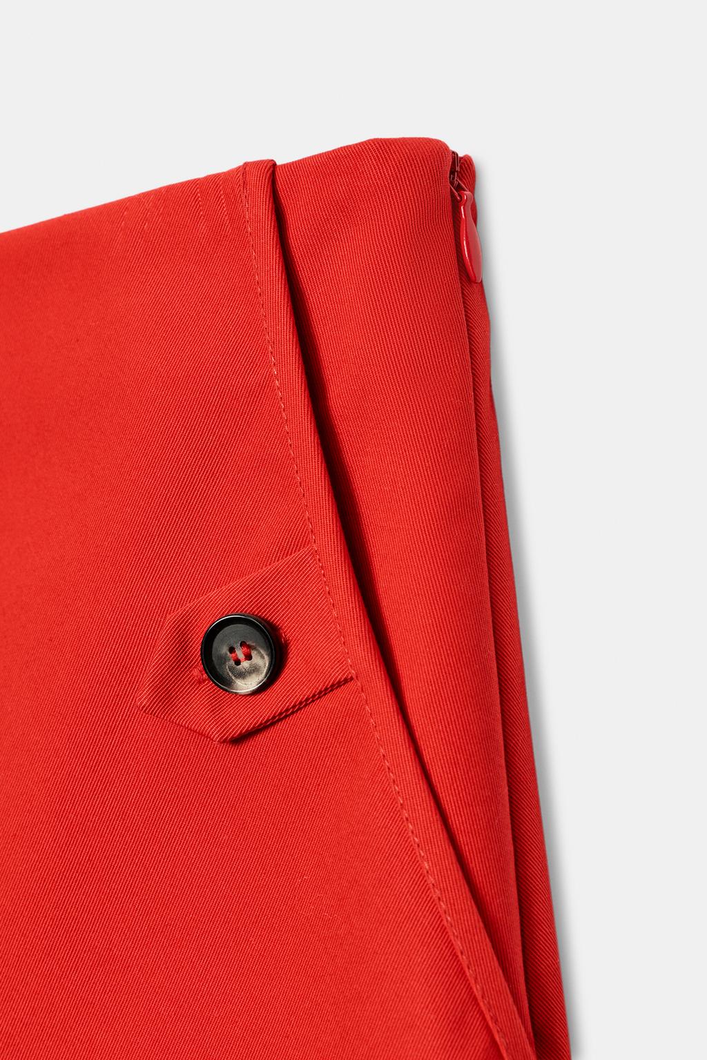 ЮБКА АСИММЕТРИЧНОГО КРОЯ С КАРМАНАМИ — коллекция Zara «ZW»