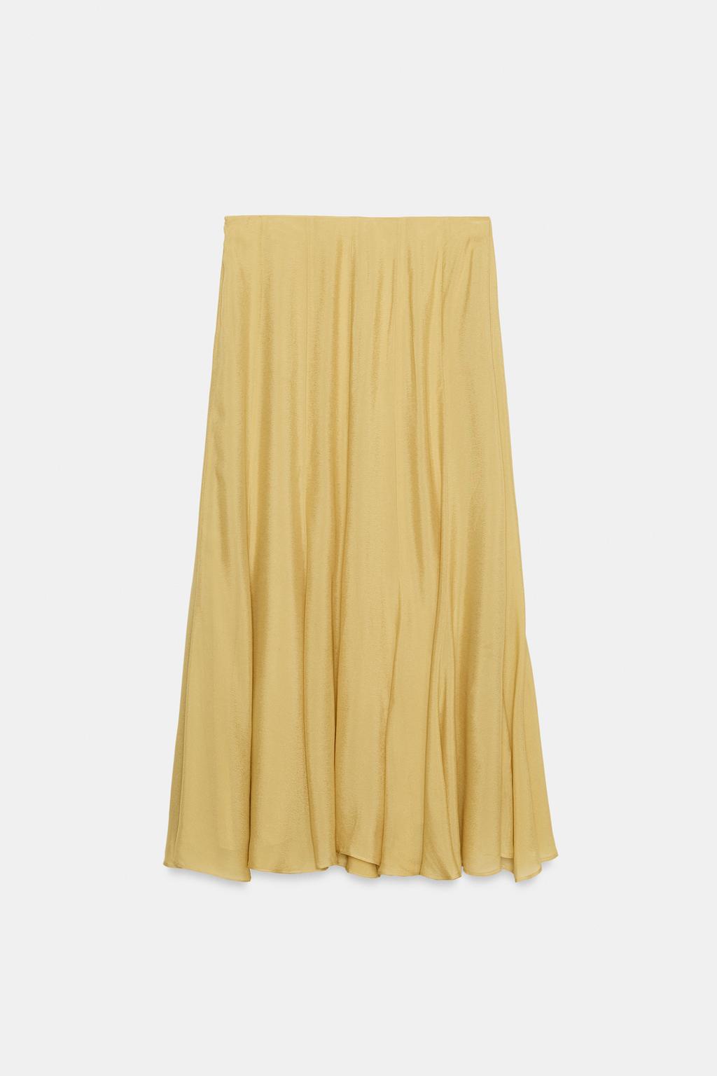 ДЛИННАЯ СТРУЯЩАЯСЯ ЮБКА