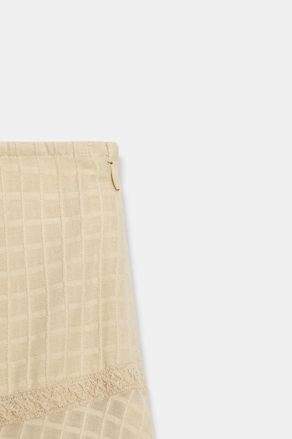 ЮБКА МИДИ СТРУКТУРНАЯ