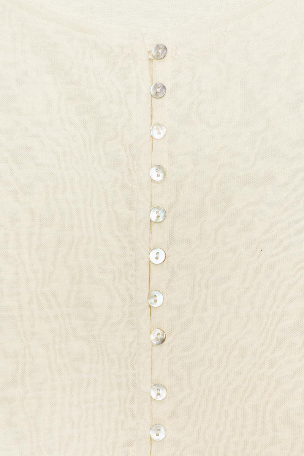 ФУТБОЛКА В СТИЛЕ РУСТИК НА ПУГОВИЦАХ