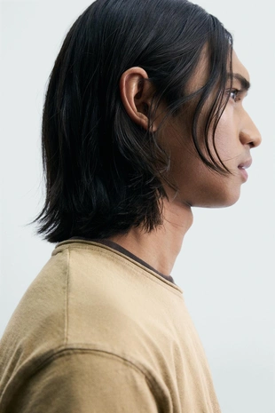 Футболка с надписью и эффектом потертости- Заказать в России