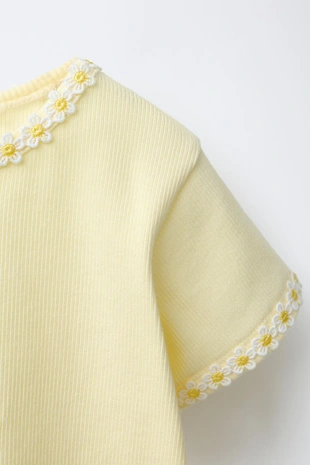 Майка с цветочным принтом