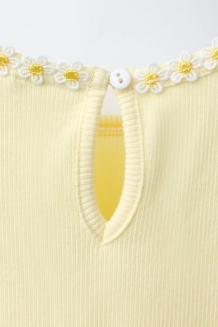 Майка с цветочным принтом