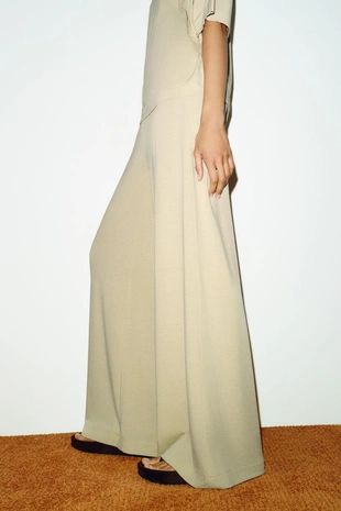 Струящиеся брюки-палаццо- Заказать в России