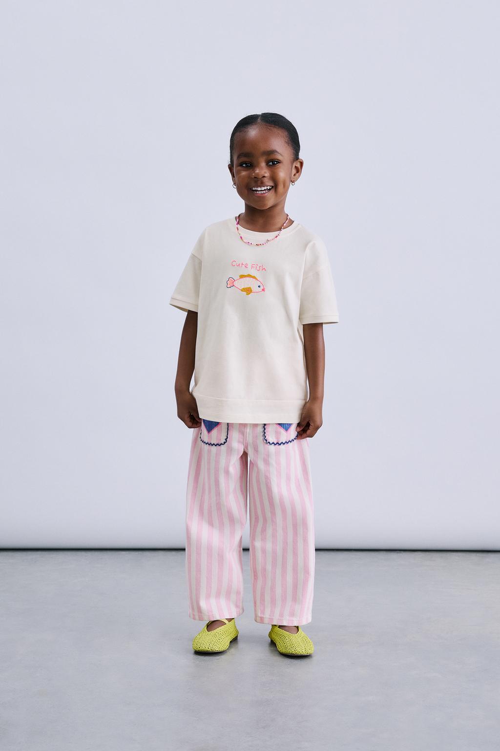 ФУТБОЛКА С ВЫШИТОЙ РЫБОЙ