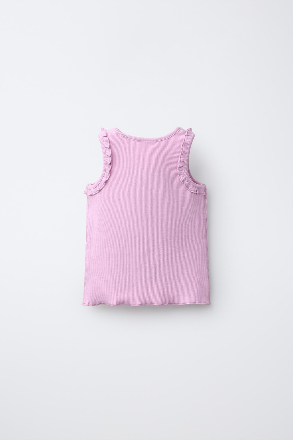 ФУТБОЛКА В РУБЧИК БЕЗ РУКАВОВ С ВЫШИВКОЙ