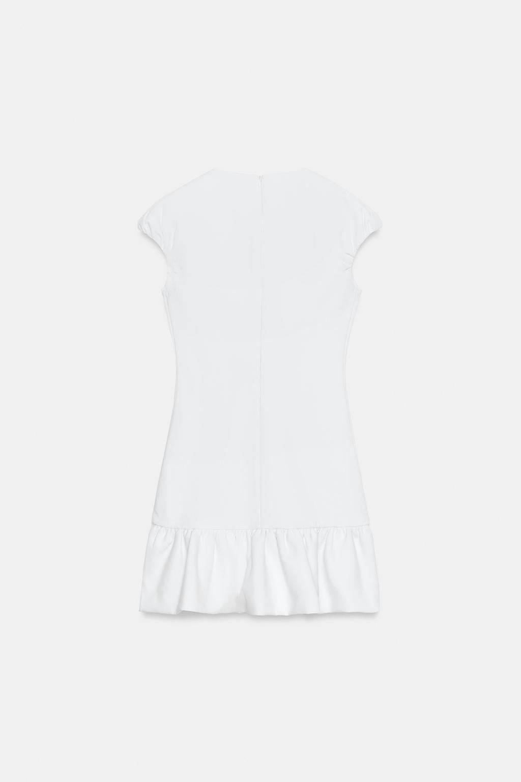 МИНИ-ПЛАТЬЕ С ВОЛАНАМИ