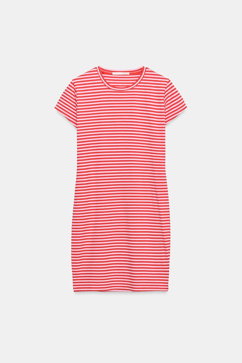 КОРОТКОЕ ПЛАТЬЕ В ПОЛОСКУ