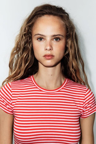 Короткое платье в полоску- Заказать в России